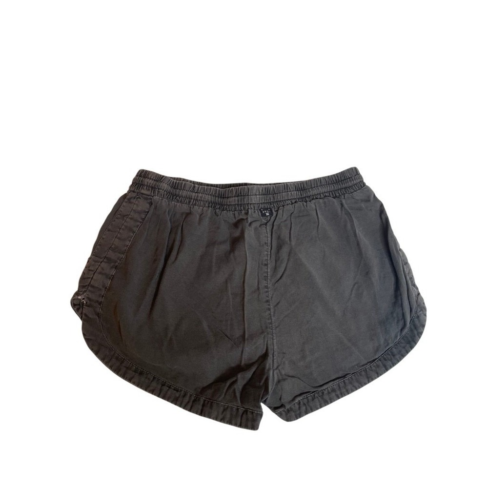 Billabong Gray Distressed Drawstring Elastic Waist Shorts Women's S - Picture 4 of 5